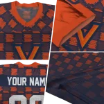 personalized virginia cavaliers stacked rectangle blue jersey best selling