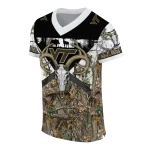 personalized virginia tech hokies antler skull camouflage hunting jersey best selling