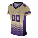 personalized washington huskies halftone sweep gold black jersey best selling
