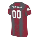 personalized washington state cougars rugged stripes crimson jersey best selling