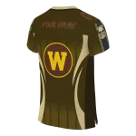 personalized western michigan broncos dynamic dots gold jersey best selling