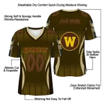 personalized western michigan broncos dynamic dots gold jersey best selling