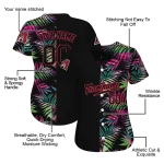 custom arizona diamondbacks palm leaf black jersey best selling