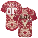 custom arizona diamondbacks star circle red jersey best selling