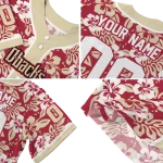 custom arizona diamondbacks tropical hibiscus sand jersey best selling