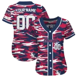 custom atlanta braves camo splash navy jersey best selling