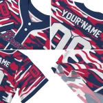 custom atlanta braves camo splash navy jersey best selling