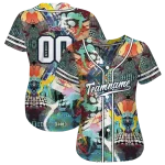 custom atlanta braves geometric fusion aqua jersey best selling