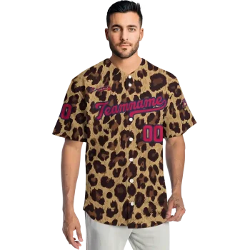 custom atlanta braves leopard spot jersey fashion forward
