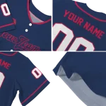 custom atlanta braves plain classic navy jersey best selling