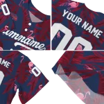 custom atlanta braves tropical flamingo navy jersey best selling