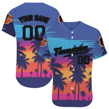 custom baltimore orioles palm paradise jersey best selling