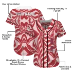 custom boston red sox psychedelic curves red jersey best selling