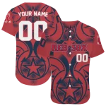 custom boston red sox star circle red jersey best selling