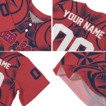 custom boston red sox star circle red jersey best selling
