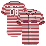custom boston red sox stripe layers red white jersey best selling