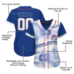 custom chicago cubs arrow fade blue white jersey best selling