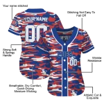 custom chicago cubs camo splash blue jersey best selling