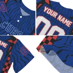 custom chicago cubs chevron rhythm blue jersey best selling