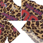 custom chicago cubs leopard spot jersey best selling