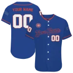 custom chicago cubs plain classic blue jersey best selling