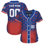 custom chicago cubs star burst red jersey best selling