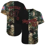 custom chicago cubs tropical foliage black jersey best selling