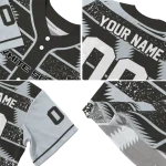 custom chicago white sox edgy stripes black jersey best selling