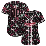 custom cincinnati reds abstract x black jersey best selling