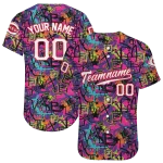 custom cincinnati reds graffiti tag jersey best selling