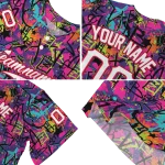 custom cincinnati reds graffiti tag jersey best selling