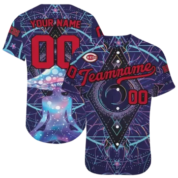 custom cincinnati reds mystic mushroom jersey best selling