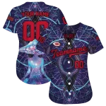 custom cincinnati reds mystic mushroom jersey best selling