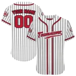 custom cincinnati reds pinstripe lines white jersey best selling