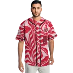 custom cincinnati reds psychedelic curves red jersey best selling