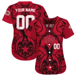 custom cincinnati reds star circle red jersey best selling