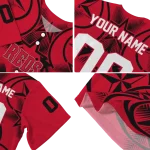 custom cincinnati reds star circle red jersey best selling