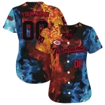 custom cincinnati reds vapor blaze jersey best selling