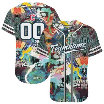 custom cleveland guardians geometric fusion aqua jersey best selling