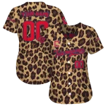 custom cleveland guardians leopard spot jersey best selling