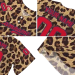 custom cleveland guardians leopard spot jersey best selling