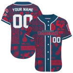 custom cleveland guardians pineapple palm geo navy blue jersey best selling