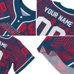 custom cleveland guardians pineapple palm geo navy blue jersey best selling