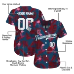 custom cleveland guardians tropical flamingo navy blue jersey best selling
