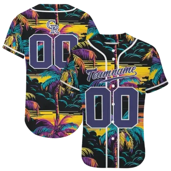 custom colorado rockies palm nights jersey best selling
