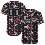 custom detroit tigers abstract x black jersey best selling