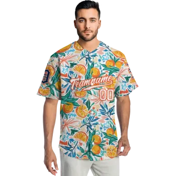 custom detroit tigers orange branches jersey fashion forward