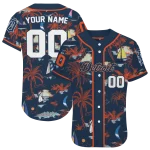 custom detroit tigers sailboat island navy jersey best selling