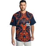 custom detroit tigers star circle navy jersey best selling