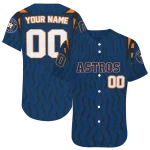 custom houston astros chevron rhythm blue jersey best selling